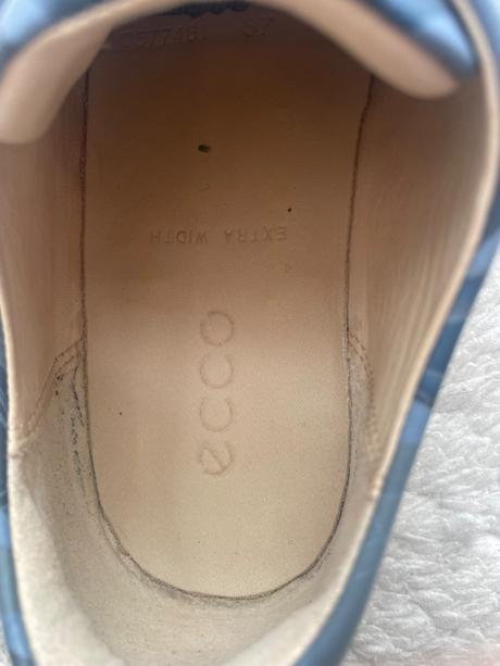 Modre kvetovane slip-on ecco, ecco,37