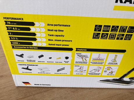 Kärcher - parný čistič sc2 easyfix premium, kärcher