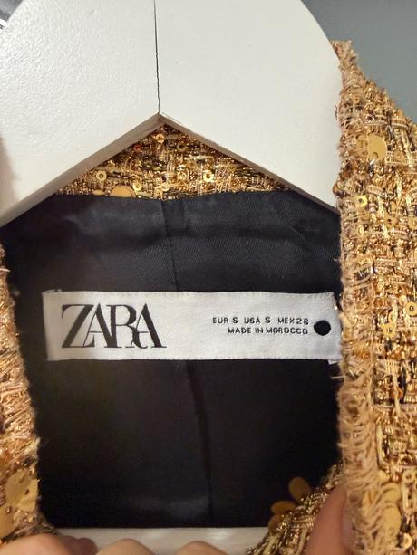 Zara virálna zlatá bombera, zara,s