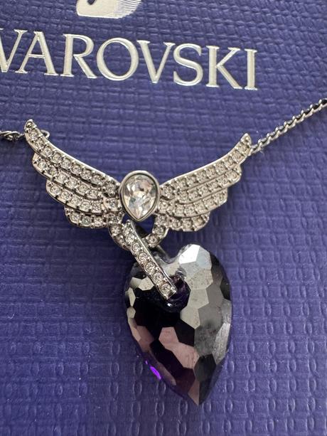 Swarovski - náhrdelník so srdiečkom, swarovski