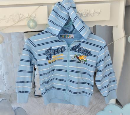 Bledomodrá mikina-92, 92