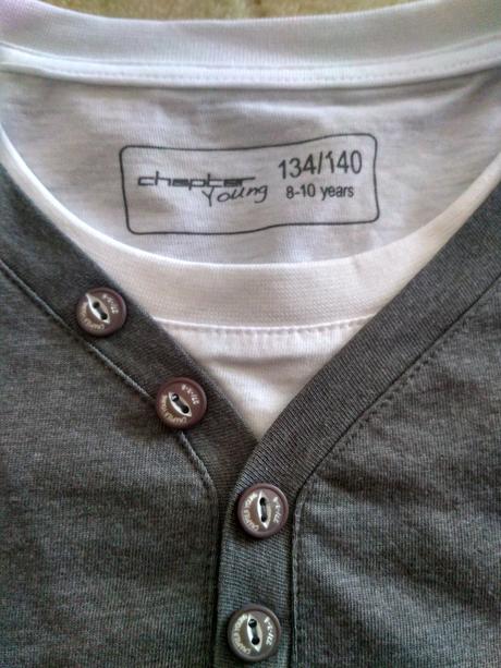 Tričko 2v1 vzhľad, chapter young,140