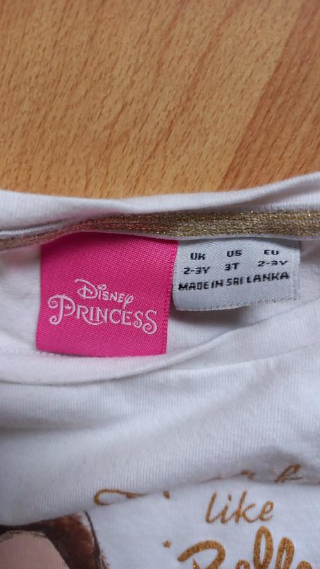 Dievčenské tričko vek 2-3, disney,92