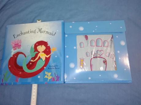 Enchanting mermaid book & model set au17, 