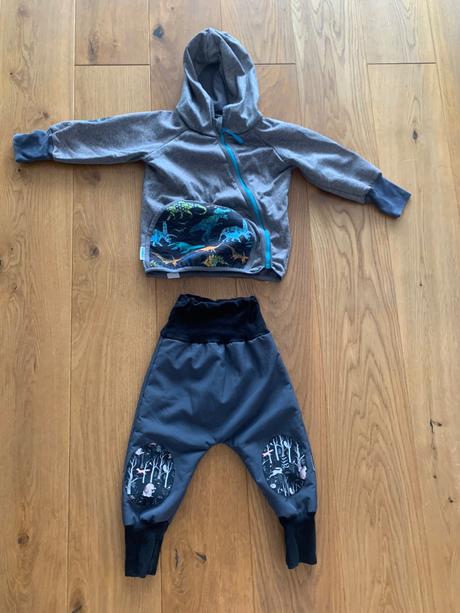 Vimba softshellové nohavice a bunda 86/92/98, 92