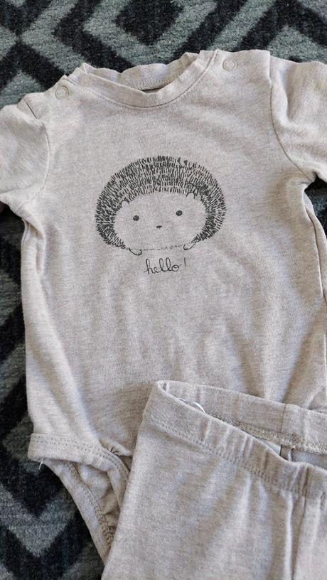 Súprava legíny a body, h&m,62