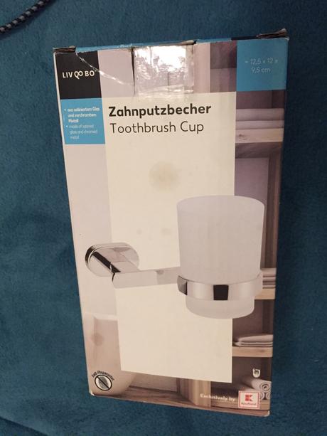 Pohár na zubné kefky (nový), 