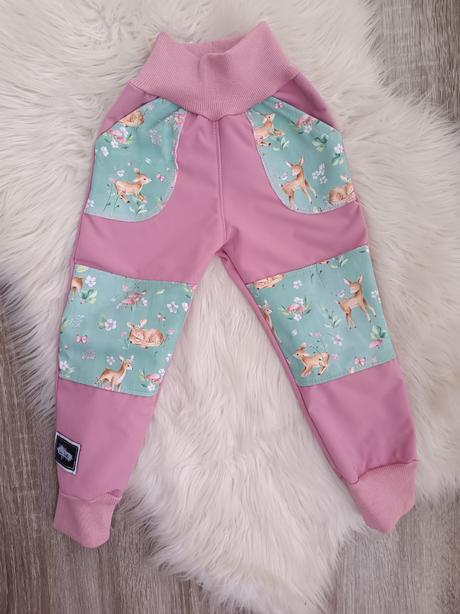 Softshellove nohavice, 80 - 134