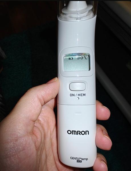 Teplomer omron gentle temp 520, omron