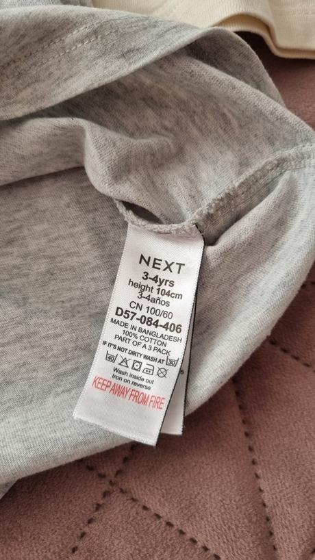 Tričká 104cm, next,104