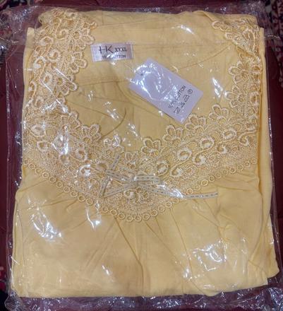 Bavlnena nocna kosela velkost xxxl - sv. zlta, xxxl