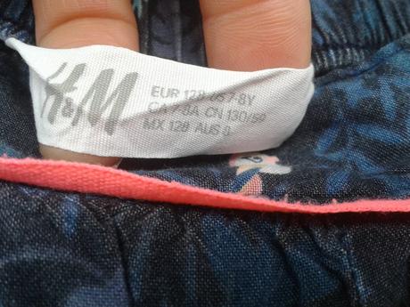 Nohavice h&m, h&m,128