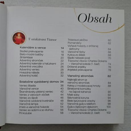 Kniha "čaro vianoc", 