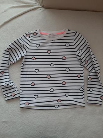 Krásna mikinka, h&m,134