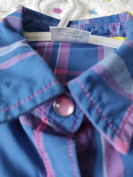 Károvaná košeľa next 104, next,104