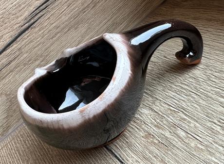 Keramická naberačka kanvička,