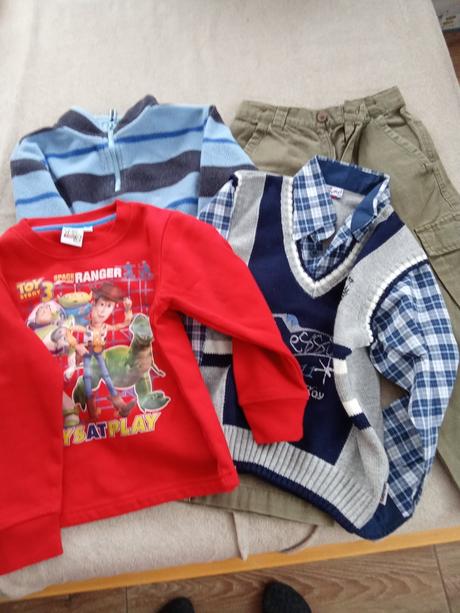 Mikiny, nohavice, 104–116