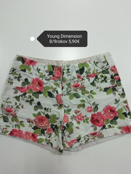 Kvetinové kraťasy, young dimension,134