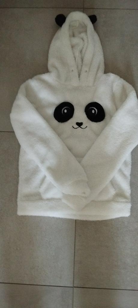 Dievčenská mikina huňatka, 164