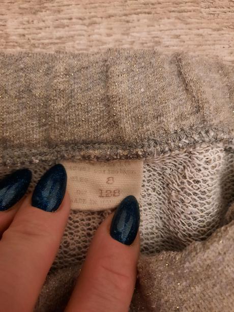 Trblietavé tepláky, zara,128