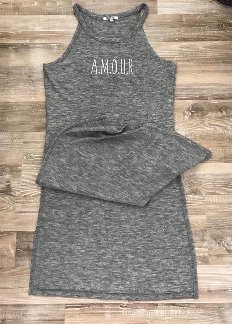 Predĺžené tričko šaty alebo tunika, m