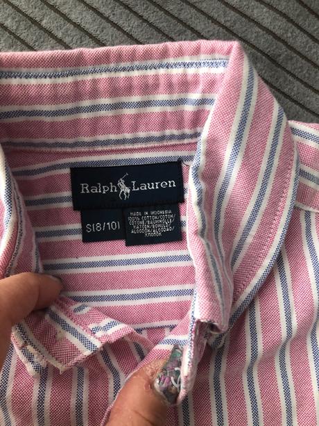 Košeľa zn.ralph lauren č.140, ralph lauren,140