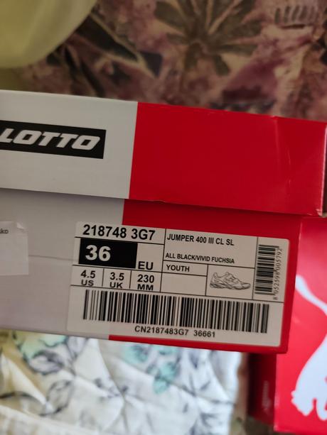 Tenisky 36, lotto,36
