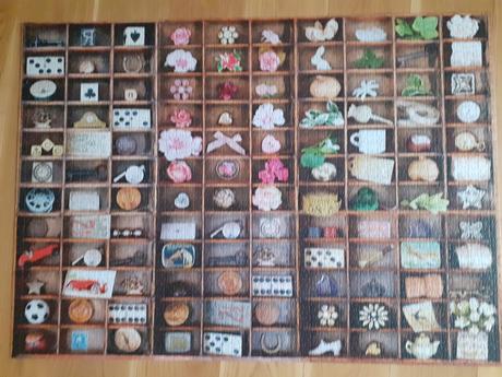 Č. 1 poskladané obrázky puzzle 1000,