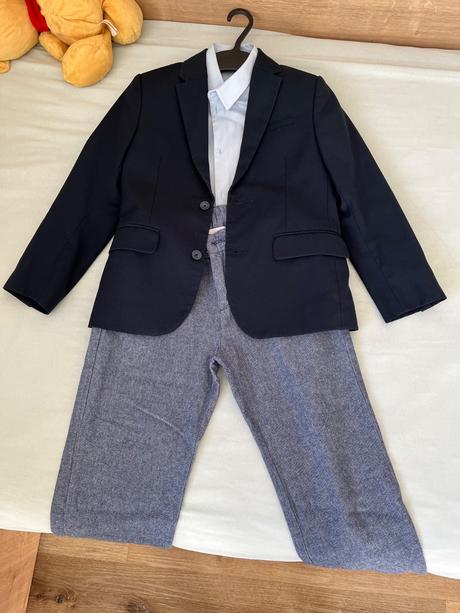 Sako plus nohavice, h&m,134