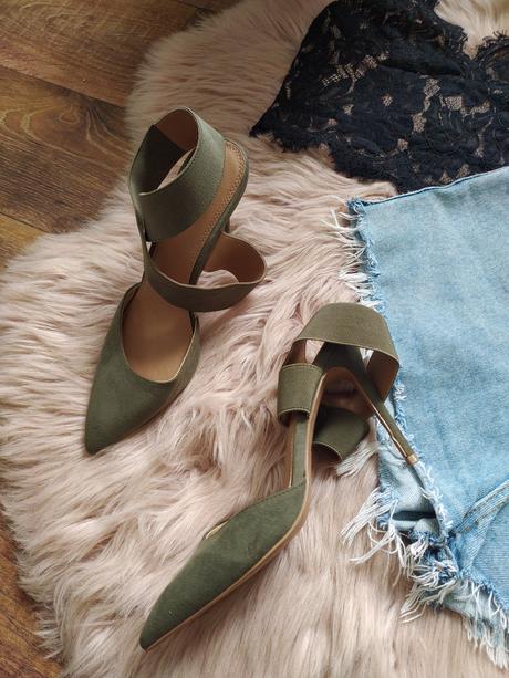 Khaki lodičky asos, 39