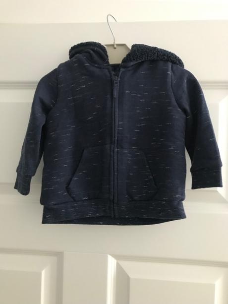 Tmavomodra hruba mikina f&f, f&f,68