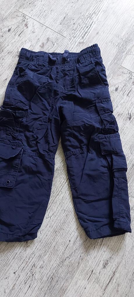 Mierne zateplené nohavice ako nové, gymboree,110