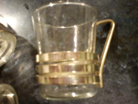 Retro sklenené poháre, 