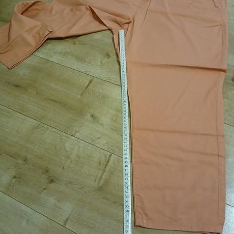 Marhuľkové bavlnené nohavice, c&a,46