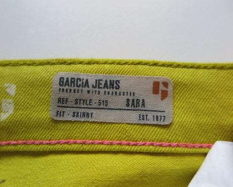 Džínsy garcia jeans, 164
