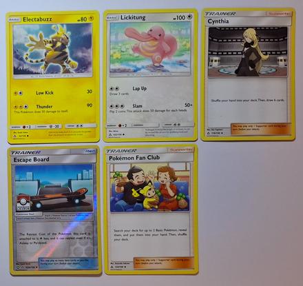 Pokémon karty "ultra prism", 