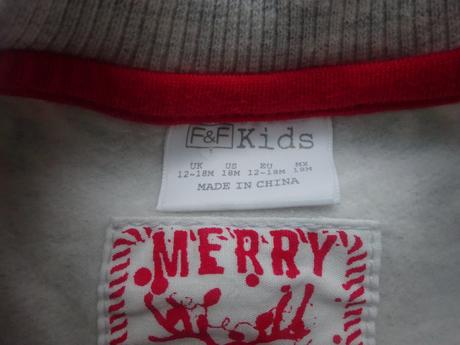 Vianočná mikina, f&f,86