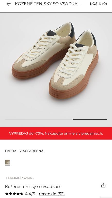 Kožené tenisky reserved veľ.37-38, reserved,38