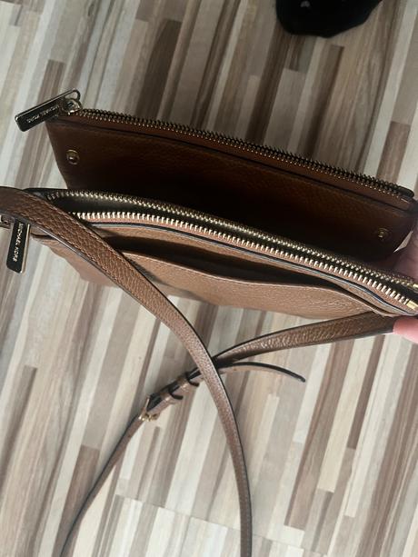 Michael kors crossbody hnedá, michael kors