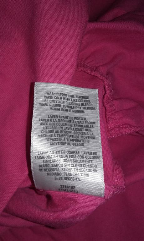 Tmavoružové šaty 122/128, carter's,122