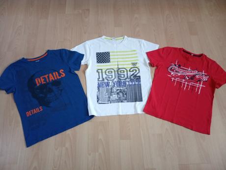 3 x tričko 146/152, f&f,146