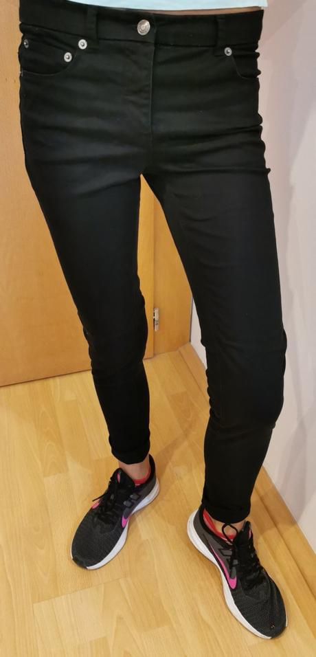 Čierne rifle, h&m,34