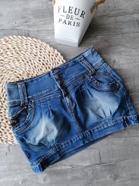 Riflová sukňa mini dromedar 27, dromedar,s