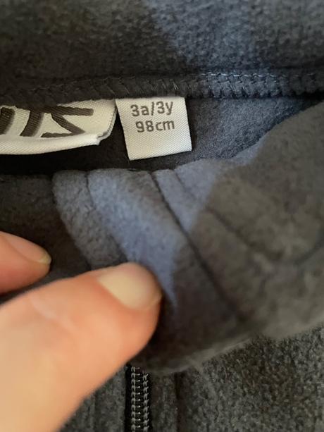 2x pulover fleece, 98