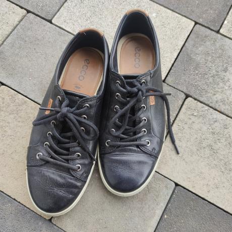 Kožené topánky ecco, ecco,41