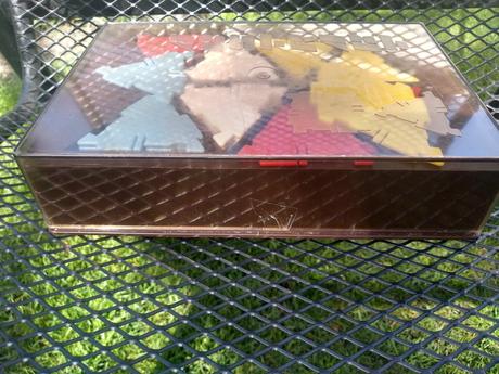 Retro stavebnice abstrakt - maják-20eur, 