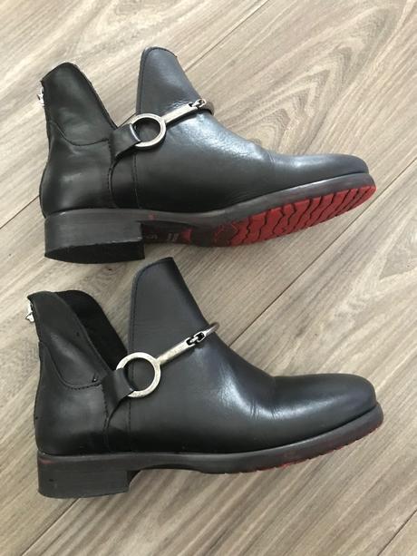 Kozene clenkove cizmy, 35