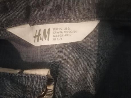 Košeľa, h&m,122