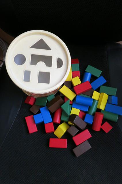 Drevená skladačka / vkladačka, 