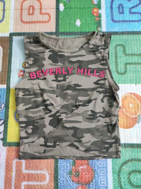 Crop top tričko, xs